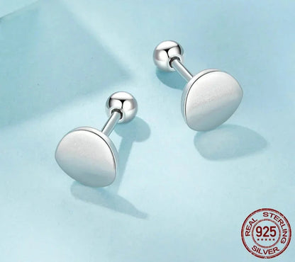 925 Sterling Silver Stars Stud Earrings