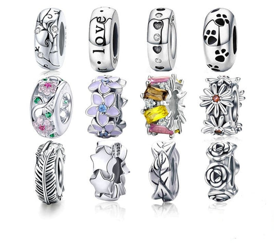 925 Sterling Silver Charms - TEA LU SHOP