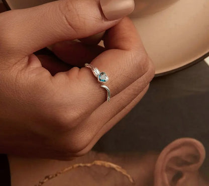 925 Sterling Silver Snake Open Ring - Shine Bright Store