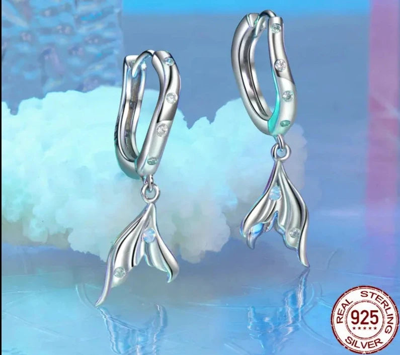 925 Sterling Silver Hoop Earrings