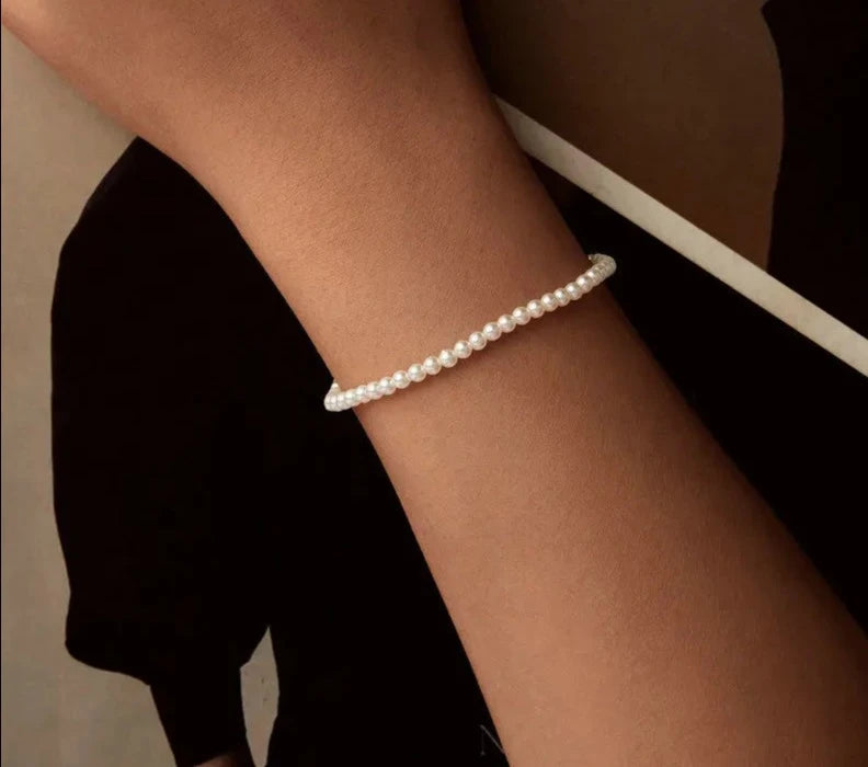 Shell Pearl Beaded Bracelet