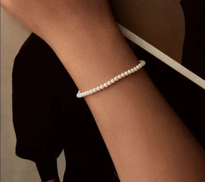 Shell Pearl Beaded Bracelet