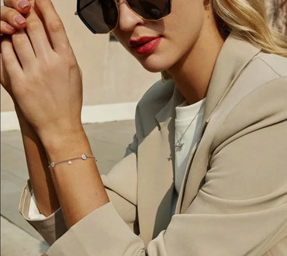 Dainty Star Fringe Bracelet