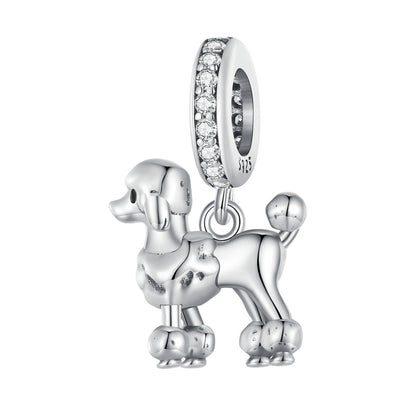 925 Sterling Silver Dog Charms - TEA LU SHOP