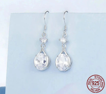 925 Sterling Silver Dangle Earrings