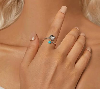 Four-leaf Clover Opening Ring