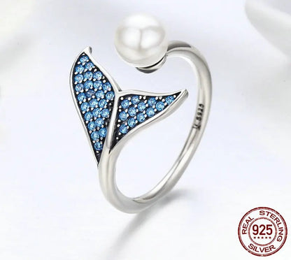 Dolphin Tail Ring 