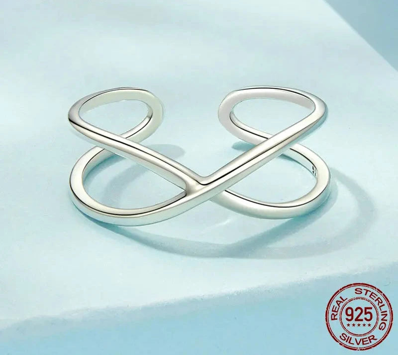 925 Sterling Silver Cross Ring