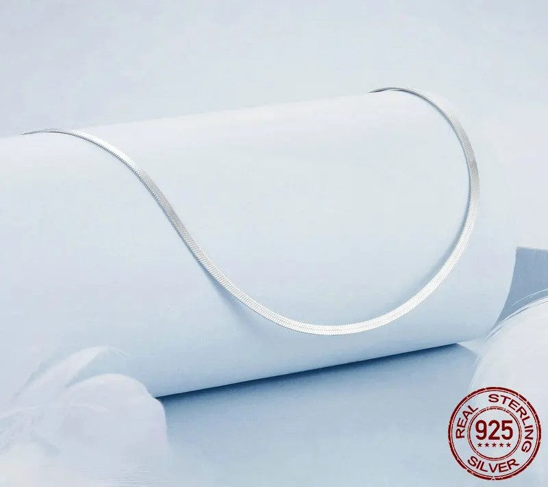 925 Sterling Silver Dainty Choker Necklace - Shine Bright Store