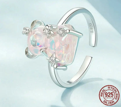 925 Sterling Silver Butterfly Ring