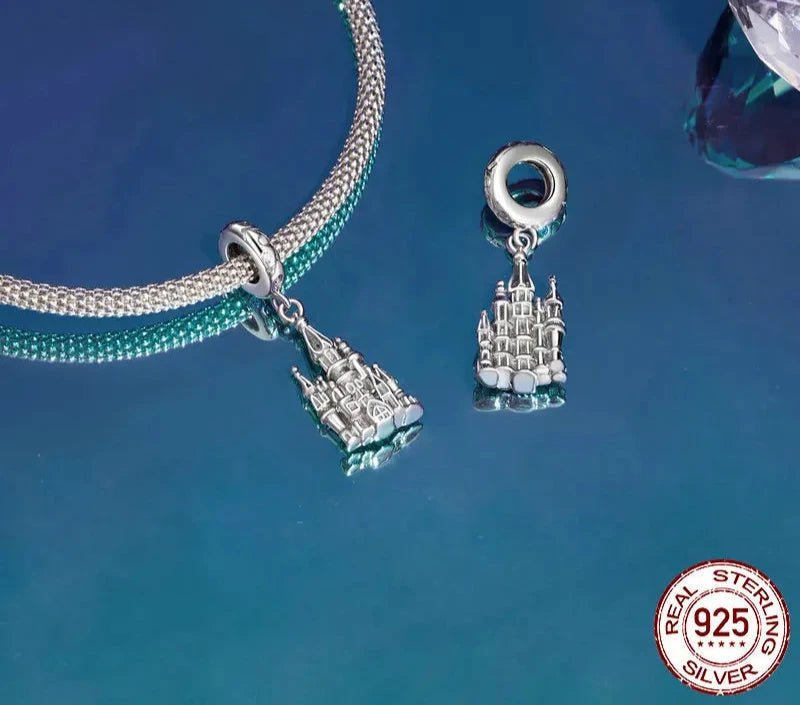 925 sterling silver Magic Castle Charms