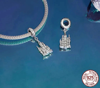 925 sterling silver Magic Castle Charms