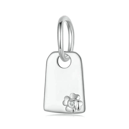 925 Sterling Silver Board Charm