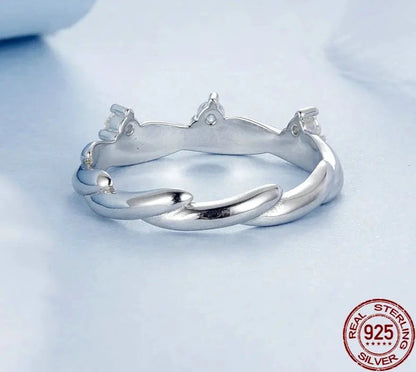 925 Sterling Silver Wedding Band Ring