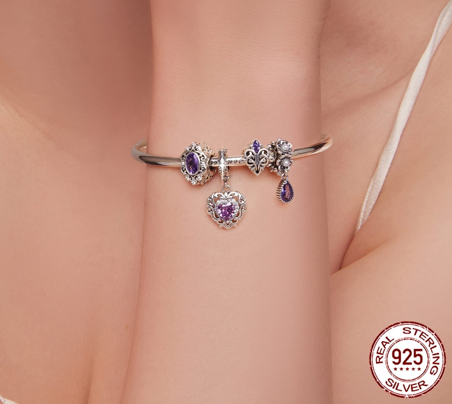 925 Sterling Silver Vintage Charms - TEA LU SHOP