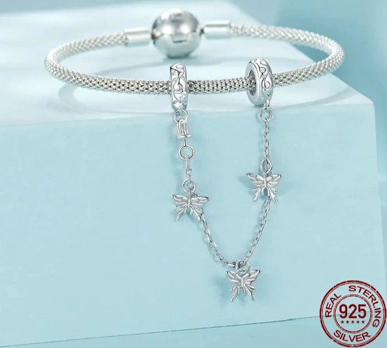 Butterfly Safety Chain Charm