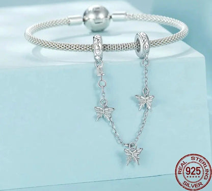Butterfly Safety Chain Charm