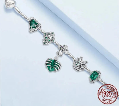 925 Sterling Silver Mystic Spider Charm