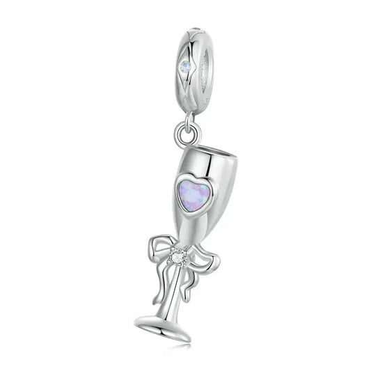 925 Sterling Silver Vintage Goblet Pendant
