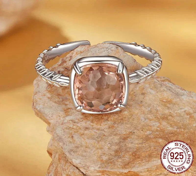 925 Sterling Silver Solitaire Engagement Ring