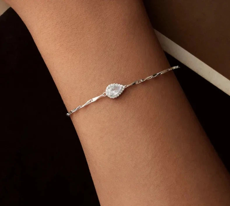 Sparkling Droplet Bracelet