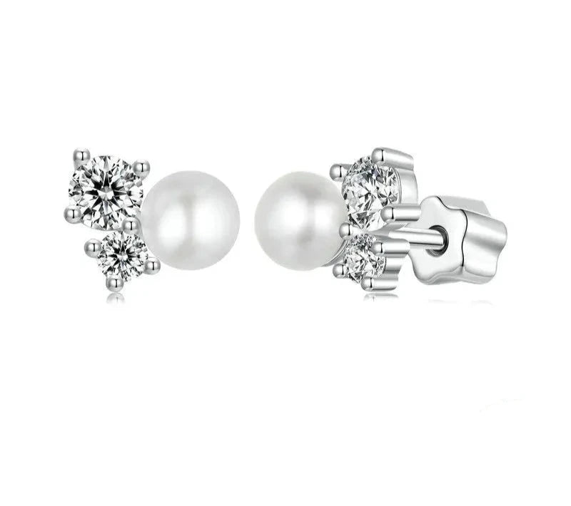 Moissanite Stud Earrings