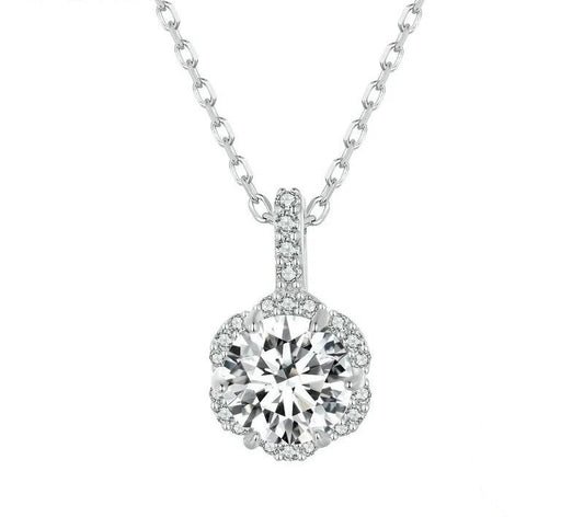 Women's Moissanite Necklace