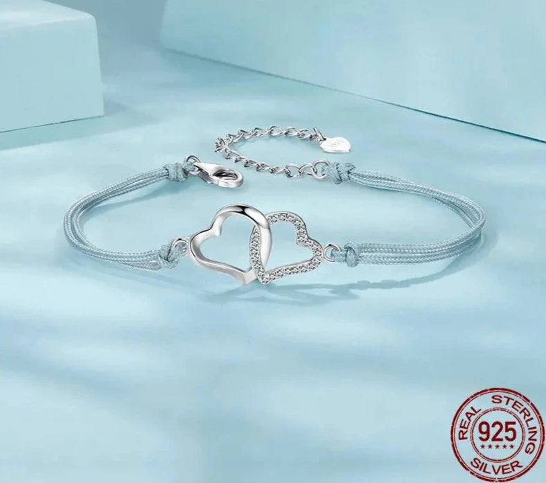 Personalized Heart to Heart Bracelet