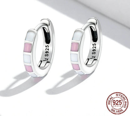 925 Sterling Silver Simple Fashion Ear Buckles - TEA LU SHOP