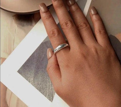 Starry Adjustable Chunky Rings