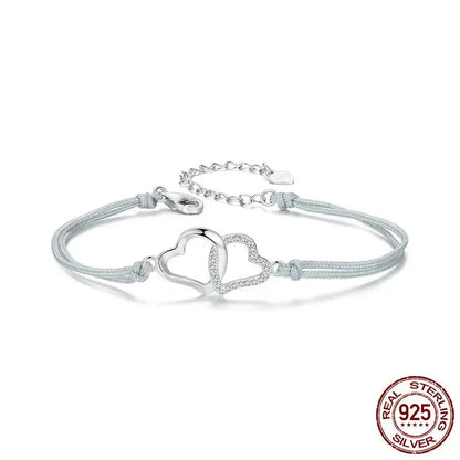 Personalized Heart to Heart Bracelet