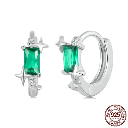 Exquisite Stars Huggie Hoop Earrings