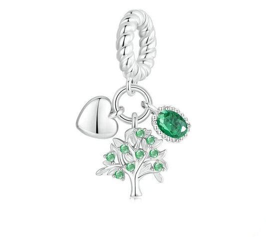 925 Sterling Silver Family Tree of Life Charm - Shine Bright Store