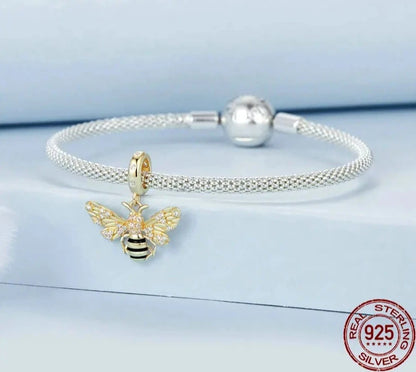 Gold Plated Bee Charm
