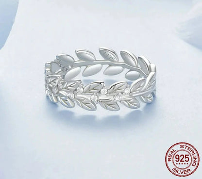 925 Sterling Silver Flower Ring