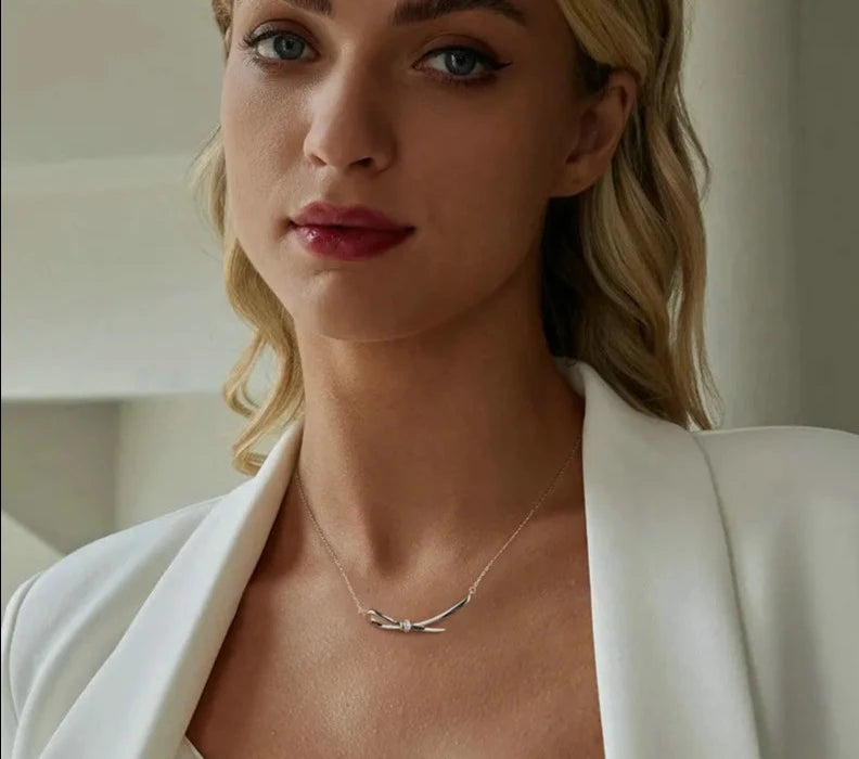 Bowknot Pendant Necklace