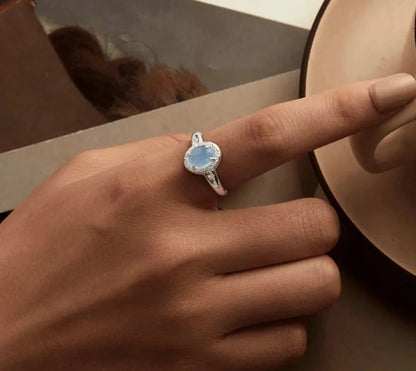 Halo Engagement Ring