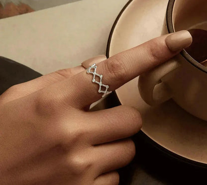 925 sterling silver Cubic Zirconia Ring