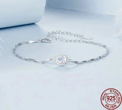 Sparkling Droplet Bracelet
