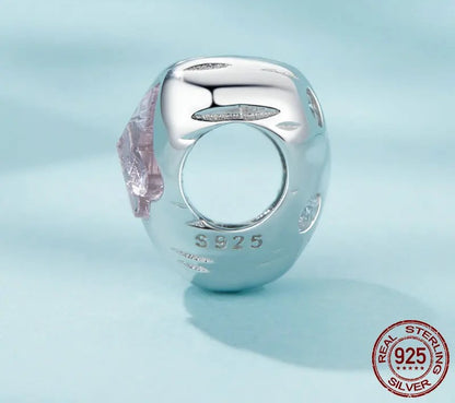 925 Sterling Silver Heart-shaped Balloon Charm - Shine Bright Store