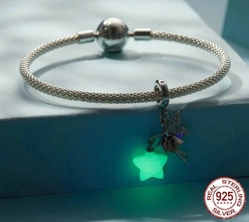 925 Sterling Silver Magical Fairy Charm