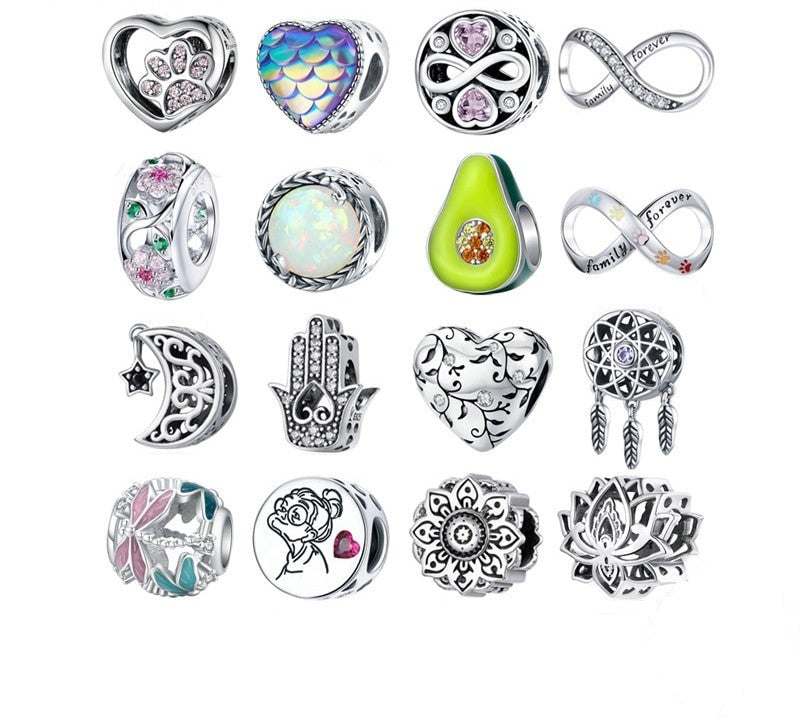 925 Sterling Silver Charm - TEA LU SHOP