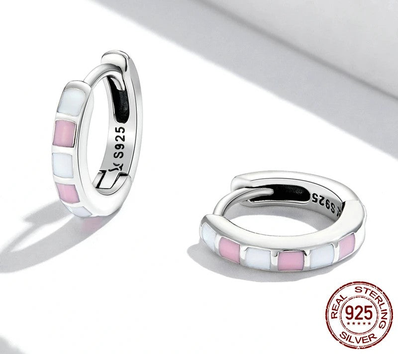 925 Sterling Silver Simple Fashion Ear Buckles - TEA LU SHOP