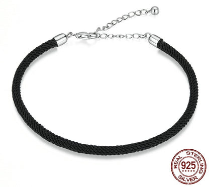 Black Silver Bracelets