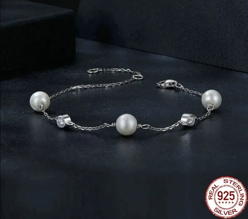 Tiny Moissanite Bracelet