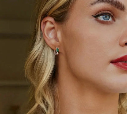 Exquisite Stars Huggie Hoop Earrings