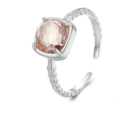 925 Sterling Silver Solitaire Engagement Ring