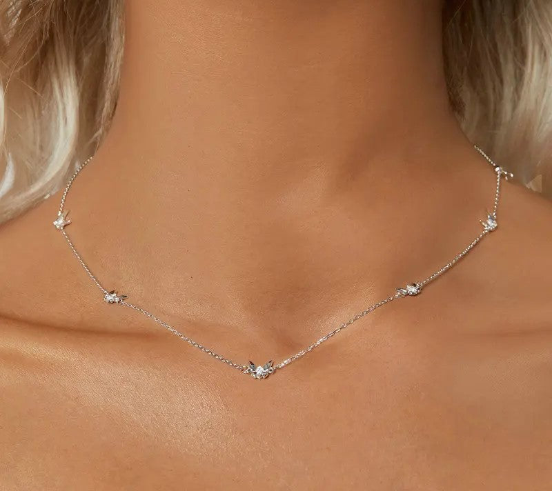 925 Sterling Silver Mini Butterfly Necklace - Shine Bright Store