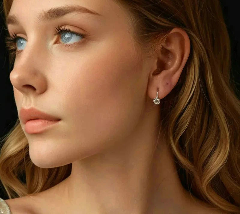 925 Sterling Silver Classic Hoop Earrings