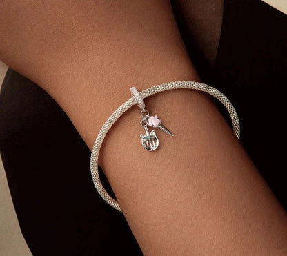 925 Sterling Silver Cute Charm